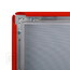 Klaprám 762x1016 mm, červená barva, ostrý roh, profil 25 mm